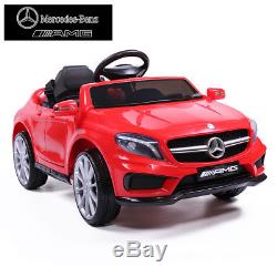 Kids 6V Electric RC Ride On Car Mercedes-Benz Remote & MP3 RED Licensed