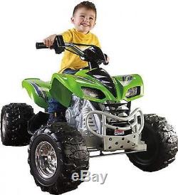 Kids ATV 4 Wheeler Battery-Powered Quad Ride On Vehicle Power Wheels Kawasaki