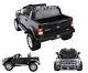 Kids Battery Powered Black Ford F150 Truck Electric Power Wheels Ride On