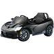 Kids Car Battery Powered Ride On 6v Dodge Viper Electric Wheels Led Lights Black
