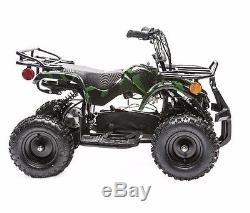 Kids Electric 4 wheeler Utility ATV 36V 800W Boys & Girls Army Camo