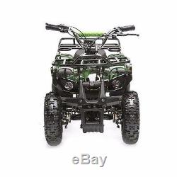Kids Electric 4 wheeler Utility ATV 36V 800W Boys & Girls Army Camo