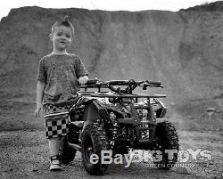 Kids Electric Battery Mini Quad ATV Dirt Ride On sonora 24V go-bowen red