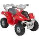 Kids Ride On Atv 6v Toy Quad Battery Power Electric 4 Wheel Power Bicycle Red
