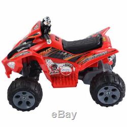 Kids Ride On ATV Quad 4 Wheeler Electric Toy Car 12V Battery Power Led Lights ++