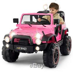 Kids Ride On Car 12V Truck Toy With Remote Control Battery Operated 3 Speed MP3