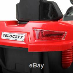 Kids Ride On Car 6V Electric Battery Power Wheels MP3 LED Light Red 2 Speed
