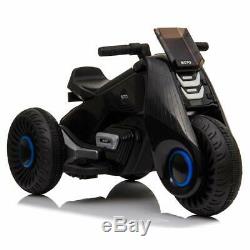Kids Ride On Car 6V Electric Motorcycle 3 Wheels Double Drive with Music