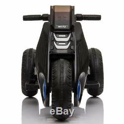 Kids Ride On Car 6V Electric Motorcycle 3 Wheels Double Drive with Music