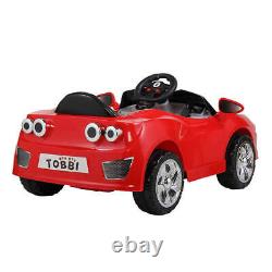 Kids Ride On Car Electric 6V Battery Power Gift Toy LED MP3 With Remote Control