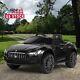 Kids Ride On Car Maserati 12v Rechargeable Toy Vehicle Remote Control Mp3 Black