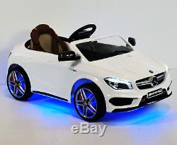 Kids Ride On Car Mercedes CLA 45 AMG 12v Battery Operated With Remote Control