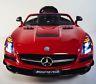 Kids Ride On Car Mercedes Sls Amg 12v Battery Operated With Remote Control Red