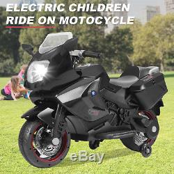 Kids Ride On Motorcycle 12V Bicycle Electric Toys Powered with Training Wheel