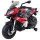 Kids Ride On Motorcycle Licensed Bmw 12v Battery Powered Toy Withtraining Wheel