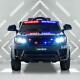 Kids Ride On Police Suv Toy Car 12v Electric Remote Control Led&music&horn Black