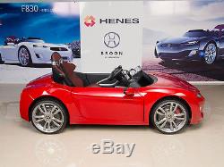Kids Ride On Sports Car 12V Henes Broon F830 Remote Control for Children