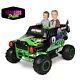 Kids Ride On Truck Car Monster Jam Grave Digger 24v Battery Powered Terrain Toy