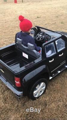 Kids Ride On Truck GMC Chevy Silverado 12V Electric Vehicle Battery Powered