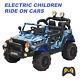 Kids Ride On Car Remote Control Electric Power Wheels With Mp3 Jeep 3 Speeds 12v