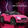Kids Ride On Cars 12v Children Electric Maserati Ghibli Toys With Led Headlights
