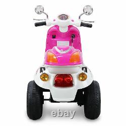 Kids Ride-on Scooter Toy Bike 3-wheel Motorbike 6V Battery Powered Electric Pink
