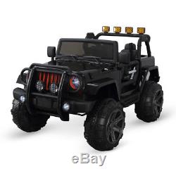 Kids Ride on Toys Car Remote Control Electric Power Wheel Jeep 3 Speeds 12V