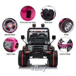 Kids Ride on Truck Car WithRemote Control 12V Battery Powered Electric Car Jeep