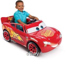 Kids Toy Disney Pixar Cars 3 Lightning McQueen 6V Battery Powered Ride On New