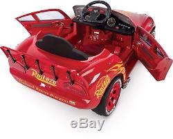 Kids Toy Disney Pixar Cars 3 Lightning McQueen 6V Battery Powered Ride On New