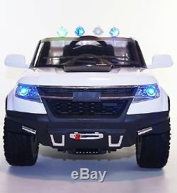 Kids ride on cars 12v Ride on Car Chevrolet style Colorado BJ1602 white Ride on
