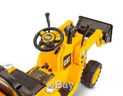 Kidtrax CAT Bulldozer Tractor 6V Battery Powered Ride On Toy Excavator Kids Boys