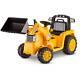 Kidtrax Cat Bulldozer/tractor 6v Battery Powered Ride-on, Yellow