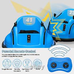 Kidzone 12V Kids Electric Ride On Bumper Car 360 Spin, ASTM-Certified, 9 Colors