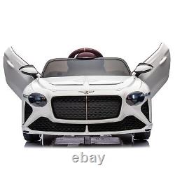LICENSED Bentley Ride on Car for Kids 12V Music Electric Toys withRemote RC Gift