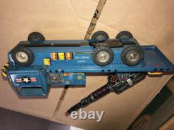 LINEMAR TIN LITHO Canon ARMY TRUCK Battery Operated 7R55T65