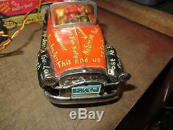 Linemar Toy Remote Control Battery Operated Jalopy
