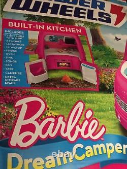 LOCAL PICK UP Barbie Dream Camper 12V Ride-On Fisher Price Power Wheels Ages 3-7