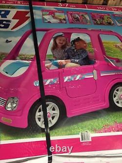 LOCAL PICK UP Barbie Dream Camper 12V Ride-On Fisher Price Power Wheels Ages 3-7