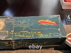 Lang Craft Power Driven Model Boat #916/902 Shaft Driven Propeller See Desc