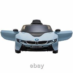 Licensed BMW I8 Coupe Electric Kids Ride-On Car 6V Battery Powered Toy Blue