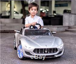 Licensed Maserati Alfieri 12V 10A Electric Ride On Toy Car RC Remote Control Red