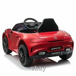 Licensed Mercedes-AMG GT 12V Electric Kids Ride On Car Vehicle withRemote Control