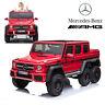 Licensed Mercedes Benz Amg G63 6x6 Ride On Car With 2.4g Remote Contro For Kids