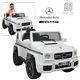 Licensed Mercedes Benz Amg G63 Kids Ride On Car With Remote Control 12v Battery