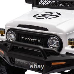Licensed TOYOTA FJ Cruiser 12V Kids Ride on Car 2.4G with RC Electric Car 3 Speed