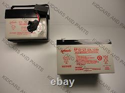 Little Tikes Hummer Bare Replacement Battery 12 Volt 12 Ah + No Wires Or Plug+