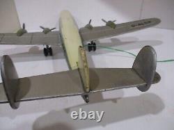Lockheed Super Constellation Battery Operated Good Cond Made N Germany-works