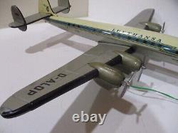 Lockheed Super Constellation Battery Operated Good Cond Made N Germany-works