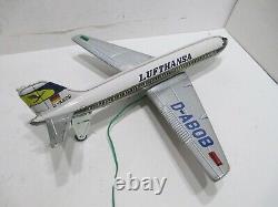 Lufthansa 720 Intercontiental Jet Airliner Battery Op Made N Japan New In Box